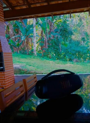 Casa em frente a Cachoeira do Tobogã